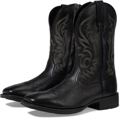 Ковбойские сапоги Slim Zip Ultra Ariat, цвет Black Deertan