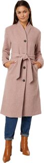 Пальто из смесовой шерсти с накладным воротником Avec Les Filles, цвет Portabella