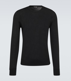 Шерстяной свитер Tom Ford, черный