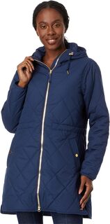 Миниатюрное уютное стеганое пальто L.L.Bean, цвет Nautical Navy L.L.Bean®