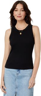 Майка Gina Wide Binding Crop Tank Michael Stars, черный