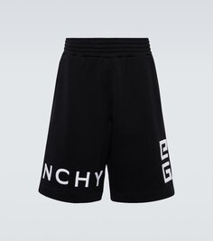 Флисовые шорты-бермуды givenchy 4g Givenchy, черный