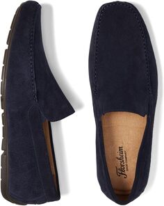 Лоферы Talladega Moc Toe Venetian Driver Florsheim, цвет Navy Suede