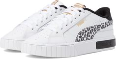 Кроссовки Cali Star Wild PUMA, цвет Puma White/Puma Black