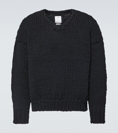 Шерстяной свитер amplus Visvim, черный