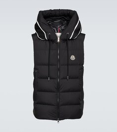 Кардаминовый пуховик Moncler, черный