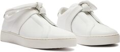 Кроссовки Asymmetric Clarita Sneaker Leather Alexandre Birman, белый