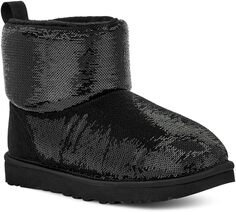 Сапоги Classic Mini Mirror Ball UGG, черный