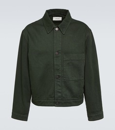 Джинсовая куртка Lemaire, зеленый