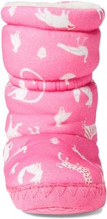 Тапочки Padabout Boot Slippers Joules, цвет Pink Animals