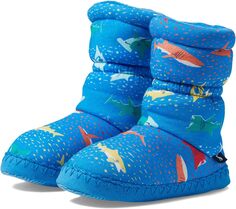 Тапочки Padabout Boot Slippers Joules, цвет Rainbow Shark