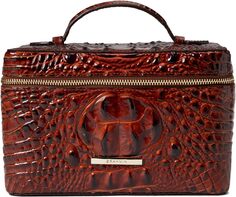 Косметичка Melbourne Charmaine Toiletry and Cosmetic Bag Brahmin, цвет Pecan