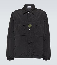Утепленная куртка-блузон из технического материала Stone Island, черный