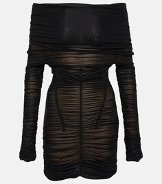 Мини-платье ocilia с открытыми плечами Knwls, черный