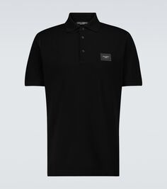 Рубашка поло с короткими рукавами Dolce&amp;Gabbana, черный