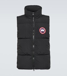 Стеганый пуховик lawrence Canada Goose, черный