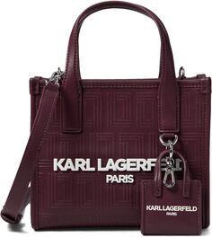 Маленькая сумка через плечо Nouveau Karl Lagerfeld Paris, цвет Mulled Wine