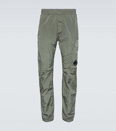 Спортивные брюки chrome-r C.P. Company, зеленый