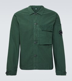 Османская рубашка из хлопка C.P. Company, зеленый