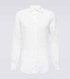 Льняная рубашка surian из телино Barena Venezia, белый