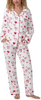 Классический пижамный комплект с длинными рукавами Bedhead PJs, цвет Love Is in the Air