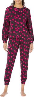 Пижамный комплект с длинными рукавами и джоггерами Sanctuary, цвет Dotted Floral