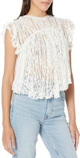 Кружевной топ Lucea Free People, цвет Optic White