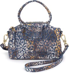 Маленькая сумка через плечо Sheila с застежкой-молнией HOBO, цвет Mirror Cheetah