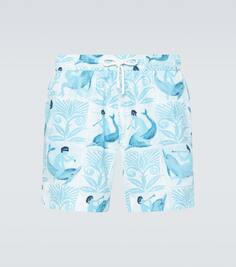 Классические шорты для плавания Commas, синий