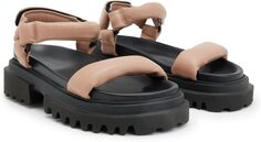 Босоножки Helium Sandals AllSaints, розовый