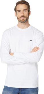 Футболка с длинным рукавом Left Chest Hit Vans, цвет White/Black