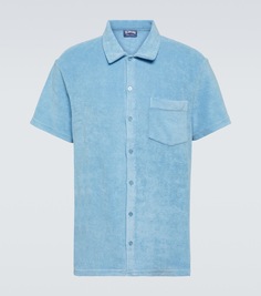 Махровая рубашка для боулинга charli Vilebrequin, синий