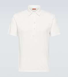 Рубашка-поло scalmana из хлопкового джерси Barena Venezia, белый