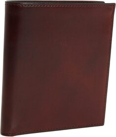 Коллекция Old Leather — кредитный кошелек с 12 карманами Bosca, цвет Dark Brown Leather