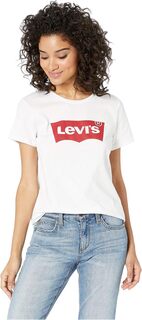 Идеальная футболка Levi&apos;s, цвет Core Housemark White Levis