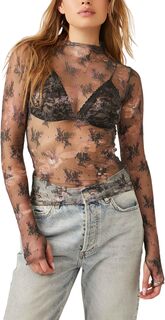 Многослойность с принтом Lady Lux Free People, цвет Night Sky Combo