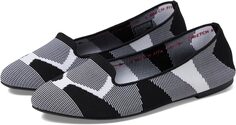 Балетки Cleo Sherlock SKECHERS, цвет Black/White