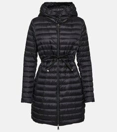 Стеганое пуховик barbel Moncler, черный