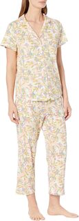Пижама-капри для подруги с короткими рукавами Wild Dreamer Karen Neuburger, цвет Pastel Smudge