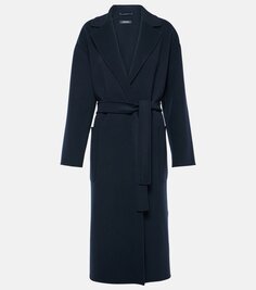 Пальто nina из натуральной шерсти &apos;S Max Mara, синий