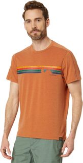 Повседневная футболка SunSmart с коротким рукавом и графикой L.L.Bean, цвет Adobe Stripe L.L.Bean®