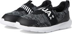 Кроссовки Surge 3 Slip-On Under Armour, цвет Black/Black/White