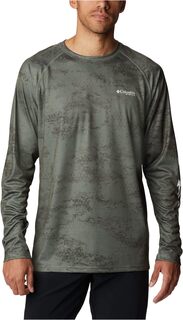 Рубашка с длинным рукавом Super Terminal Tackle Columbia, цвет Cypress PFG Camo