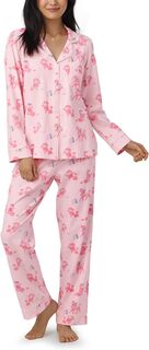Классический пижамный комплект с длинными рукавами Bedhead PJs, цвет Pampered Poodles