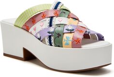 Босоножки The Busy Bee Crisscross Slide Katy Perry, цвет Embroidery Multi