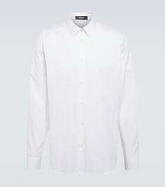Хлопчатобумажную рубашку Versace, белый