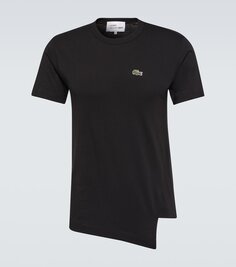 Футболка lacoste из хлопкового джерси Comme Des Garçons Shirt, черный