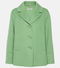 Куртка из лунной шерсти &apos;S Max Mara, зеленый