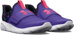 Кроссовки Flash Under Armour, цвет Electric Purple/Black/Pink Shock