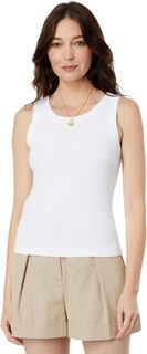 Майка Mina Wide Binding Crop Tank Michael Stars, белый